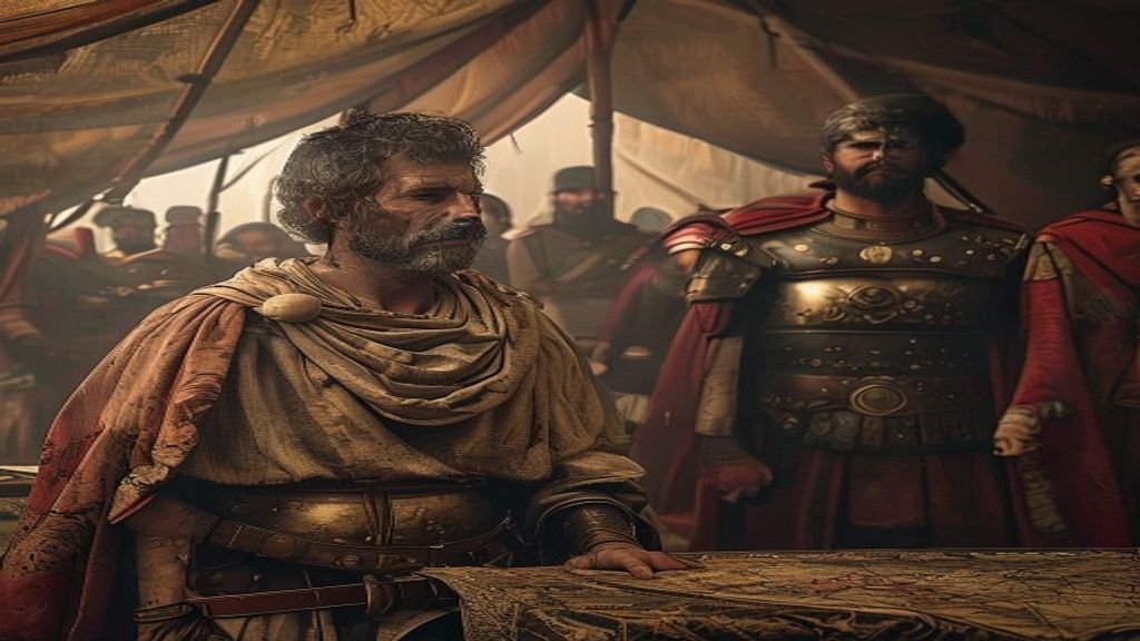 Storyboard frame: Josephus Before Vespasian