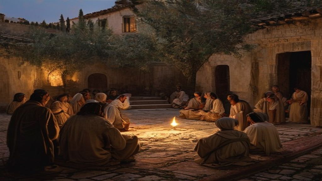 Storyboard frame: Echoes of Jesus and Early Christianity